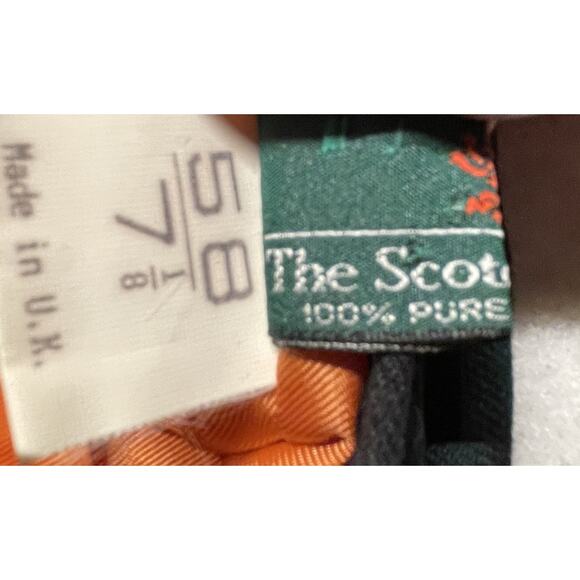 The Scotch House Pure Wool Hat Cap Tartan Plaid Tammy Tam o' Shanter Vintage UK - Picture 6 of 6